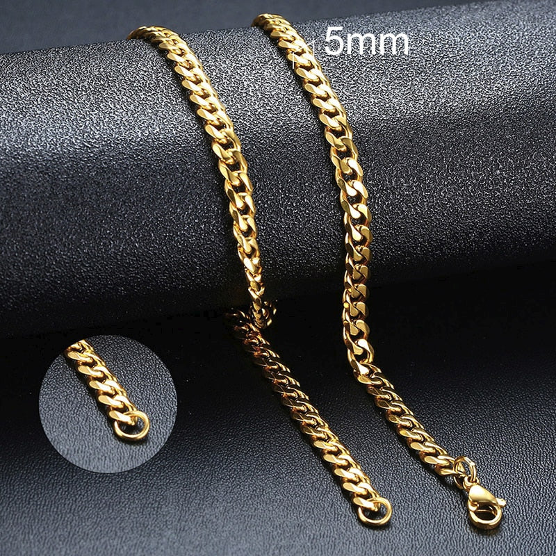 Cuban Link Chain (multiple variants) Boujee Stones